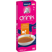 Vitakraft Drink tekočina za spodbujanje pitja mačke, piščanec - 5 x 30 g