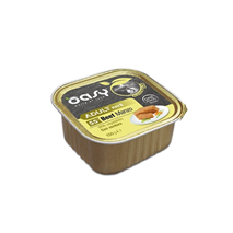 Oasy Grain Free Paté Adult govedina in zelenjava, paté v posodici - 150 g